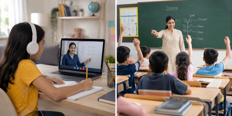 Online Tutoring vs Traditional Classroom Learning